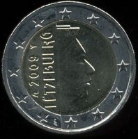 2 Euro Luxemburgsko 2009 UNC - Kliknutím na obrázok zatvorte -
