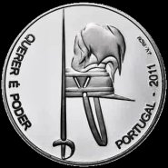*2,5 Euro Portugalsko 2011, Querer e Poder - Kliknutím na obrázok zatvorte -