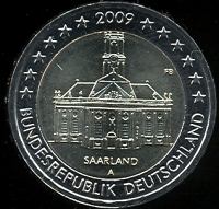 *2 Euro Nemecko 2009 A, Spolková krajina Sársko - Kliknutím na obrázok zatvorte -