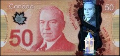 *50 Dolárov Kanada 2012, polymer P109 UNC - Kliknutím na obrázok zatvorte -
