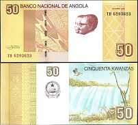 *50 Kwanzas Angola 2012 (2013), P152 UNC - Kliknutím na obrázok zatvorte -