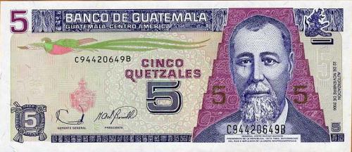 **5 Quetzal Guatemala 2006 - Kliknutím na obrázok zatvorte -