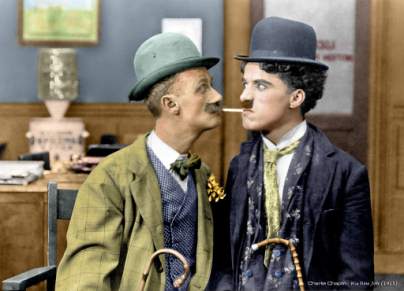 Charlie Chaplin fotografia č.01 - Kliknutím na obrázok zatvorte -