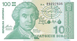 *100 Dinárov Chorvátsko 1991 P20 UNC - Kliknutím na obrázok zatvorte -