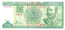 *5 Pesos Kuba 2001-19 P116 UNC - Kliknutím na obrázok zatvorte -