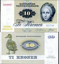 *10 Kronen Dánsko 1972-78 P48 UNC - Kliknutím na obrázok zatvorte -