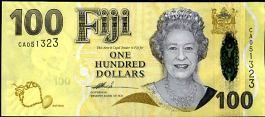 *100 Dolárov Fidži 2007, hybrid polymer P114 UNC - Kliknutím na obrázok zatvorte -