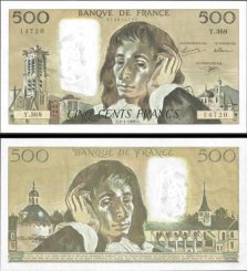 *500 Frankov Francúzsko 1992, P156i UNC - Kliknutím na obrázok zatvorte -