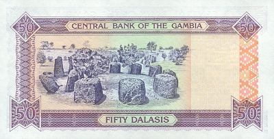 *50 Dalasis Gambia 2001, P23 UNC - Kliknutím na obrázok zatvorte -