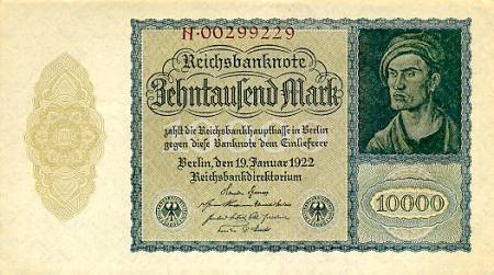 *10 000 Mariek Nemecko 1922, P72 AU - Kliknutím na obrázok zatvorte -