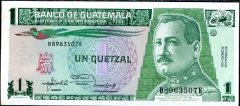 *1 Quetzal Guatemala 1992, P73 UNC - Kliknutím na obrázok zatvorte -