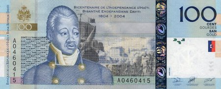 *100 haitských gourdes Haiti 2008-14, P275 UNC - Kliknutím na obrázok zatvorte -