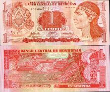 *1 Lempira Honduras 2010, P89b UNC - Kliknutím na obrázok zatvorte -