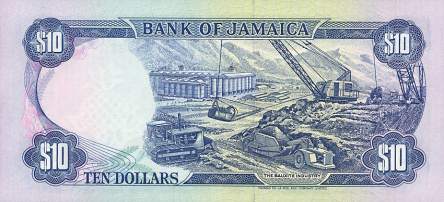 *10 Dolárov Jamajka 1994, P71e UNC - Kliknutím na obrázok zatvorte -