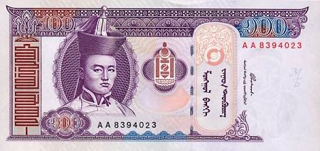 *100 Tugrik Mongolsko 2000 P65a UNC - Kliknutím na obrázok zatvorte -