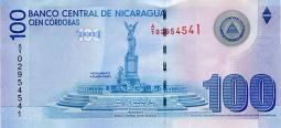 *100 Córdobas Nikaragua 2009 P204 UNC - Kliknutím na obrázok zatvorte -