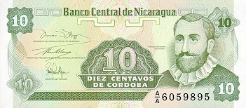 *10 Centavos Nikaragua 1991, P169 UNC - Kliknutím na obrázok zatvorte -