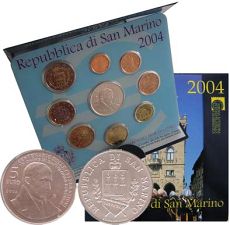 *Oficiálna sada mincí 1 cent - 5 euro San Marino 2004 - Kliknutím na obrázok zatvorte -