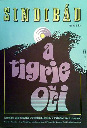 Filmový plagát Sindibád a tigrie oči - Kliknutím na obrázok zatvorte -