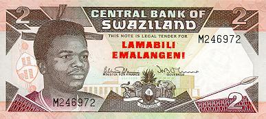 *2 Emalageni Swaziland 1994, P18a UNC - Kliknutím na obrázok zatvorte -