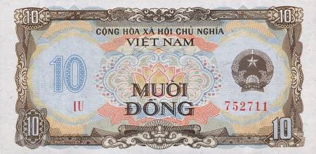 *10 Dong Vietnam 1980(81) P86a XF - Kliknutím na obrázok zatvorte -