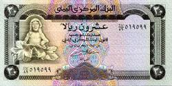 *20 Rialov Jemenská Arabská Republika 1995 P26b UNC - Kliknutím na obrázok zatvorte -