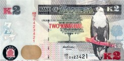 *2 Kwacha Zambia 2012-13, P49 UNC - Kliknutím na obrázok zatvorte -