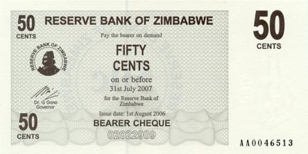 *50 Centov Zimbabwe 2006, P36 UNC - Kliknutím na obrázok zatvorte -