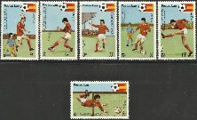 *Známky Futbal, Laos 1981 nerazítkovaná séria MNH - Kliknutím na obrázok zatvorte -