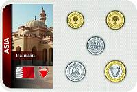 Sada 5 ks mincí Bahrajn 5 - 100 Fils 2002 - 2017 blister - Kliknutím na obrázok zatvorte -