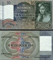 *10 guldenov Holandsko 1941-42, P56 F - Kliknutím na obrázok zatvorte -