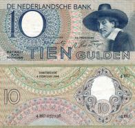 *10 guldenov Holandsko 1943, P59 VF - Kliknutím na obrázok zatvorte -