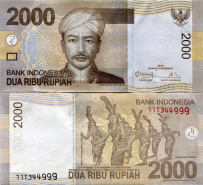 *2000 Rupií Indonézia 2014, P148f UNC - Kliknutím na obrázok zatvorte -