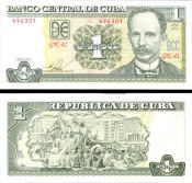 *1 Peso Kuba 2007-17, P128 UNC - Kliknutím na obrázok zatvorte -