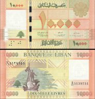 *10 000 libanonských libier Libanon 2012-22, P92 UNC - Kliknutím na obrázok zatvorte -