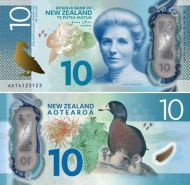 *10 novozélandských dolárov Nový Zéland 2015, polymer UNC - Kliknutím na obrázok zatvorte -
