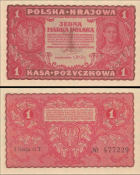 *1 Marka Poľsko 1919, P23 UNC - Kliknutím na obrázok zatvorte -