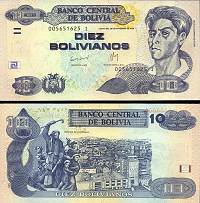 *10 Bolivianos Bolívia 2011, P238 UNC - Kliknutím na obrázok zatvorte -