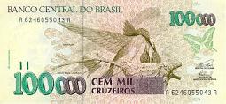 *100 000 cruzeiros Brazília 1993, P235 UNC - Kliknutím na obrázok zatvorte -