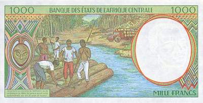 *1000 Frankov Kamerun (Central African States) 1994 - Kliknutím na obrázok zatvorte -