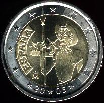 *2 Euro Španielsko 2005, Don Quichote - Kliknutím na obrázok zatvorte -