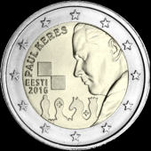 *2 Euro Estónsko 2016, Paul Keres - Kliknutím na obrázok zatvorte -