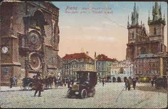 Pohľadnica Praha okolo roku 1925 - Kliknutím na obrázok zatvorte -