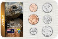 Sada 6 ks mincí Sv. Helena Ascension 1-50 Pence 1997-2006 - Kliknutím na obrázok zatvorte -