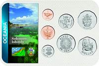 Sada 7 ks mincí Šalamúnove ostrovy 1 Cent-1 Dollar 1987-2010 - Kliknutím na obrázok zatvorte -