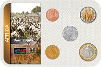 Sada 5 ks mincí Južný Sudán 10 Piaster - 2 Pounds 2015 blister - Kliknutím na obrázok zatvorte -
