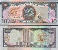 *10 Dolárov Trinidad a Tobago 2006-18 P57, polymer - Kliknutím na obrázok zatvorte -
