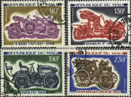 *Známky Mali 1975 Staré automobily, razítkovaná séria - Kliknutím na obrázok zatvorte -