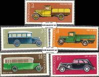 *Známky ZSSR 1974 Automobily, razítkovaná séria - Kliknutím na obrázok zatvorte -